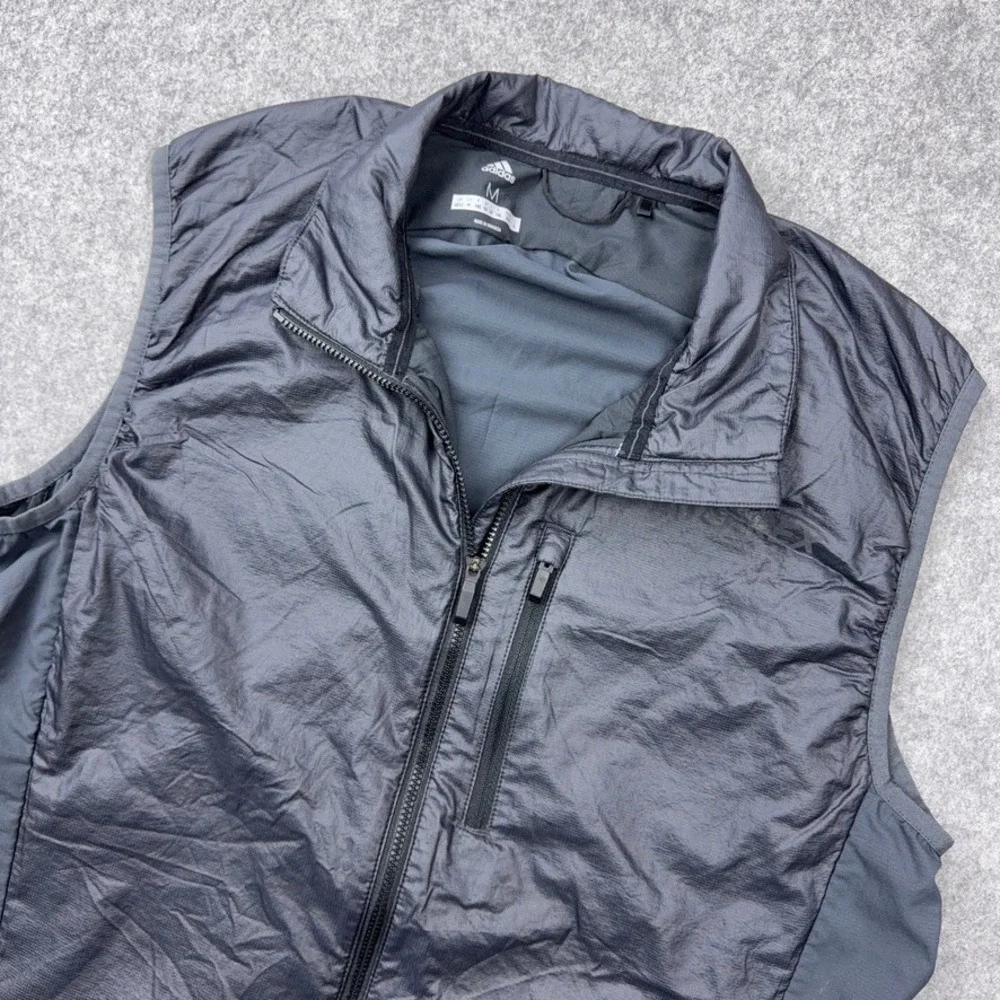 Adidas Vest Mens‎ Medium Gray Terrex Agravic Alpha Pertex Lightweight Hiking Run